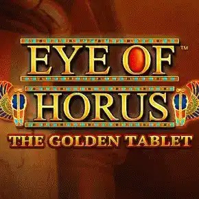 Eye of Horus The Golden Tablet Megaways casino game by Blueprint Gaming – featured logo at Cleobetra Casino