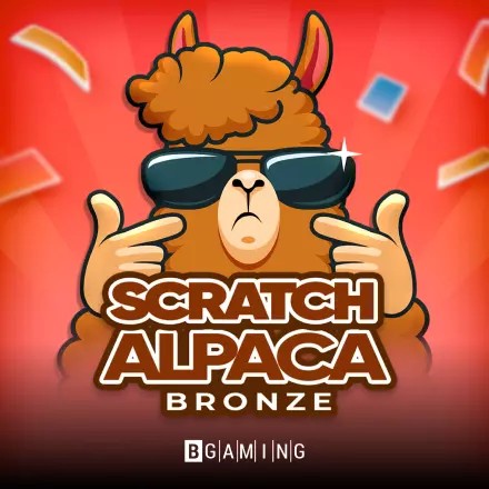 Scratch Alpaca Bronze online game logo by BGAMING on cleobetra-casino.fi