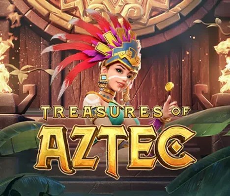 Enjoy Treasures of Aztec by PG Soft – logo hosted on cleobetra-casino.fi